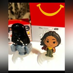 Disney 100 McDonald’s Toy Raya & Dark Vader